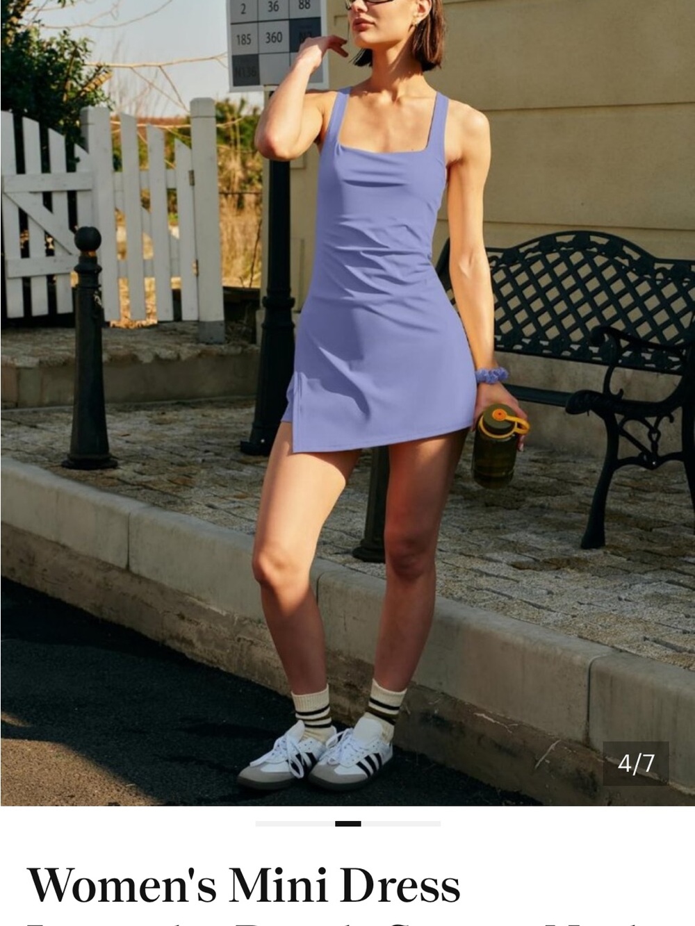 Free people Movement Never Better Tennis dress in Lilac